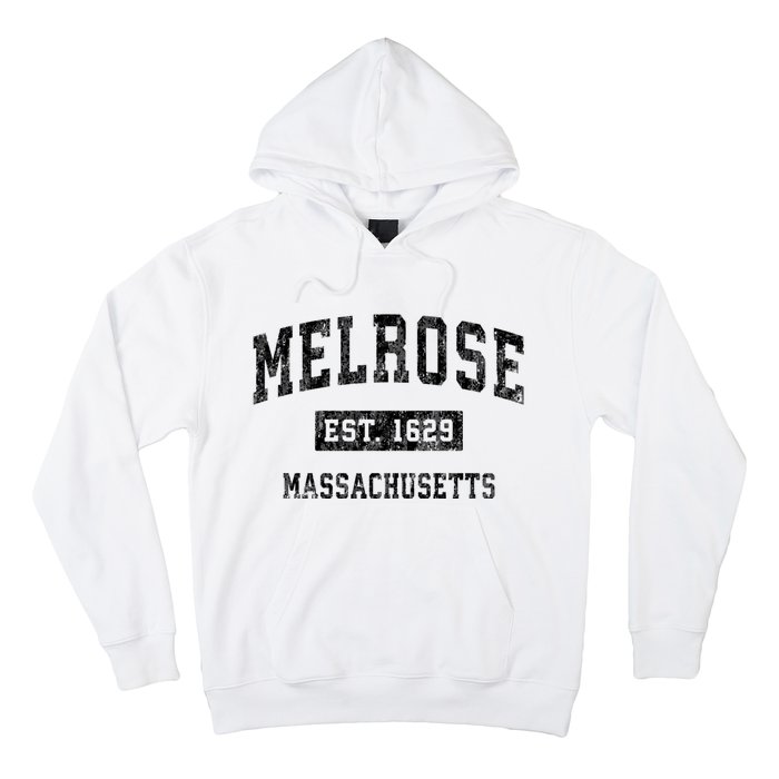 Melrose Massachusetts Ma Vintage Established Sports Design Hoodie