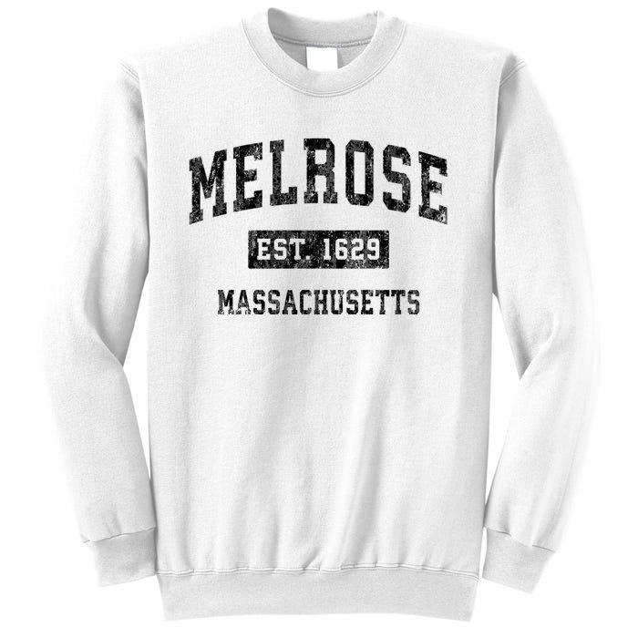 Melrose Massachusetts Ma Vintage Established Sports Design Sweatshirt