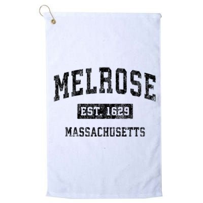 Melrose Massachusetts Ma Vintage Established Sports Design Platinum Collection Golf Towel