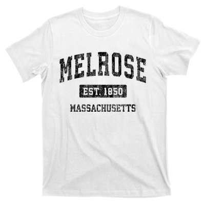 Melrose Massachusetts Ma Vintage Established Sports Design T-Shirt