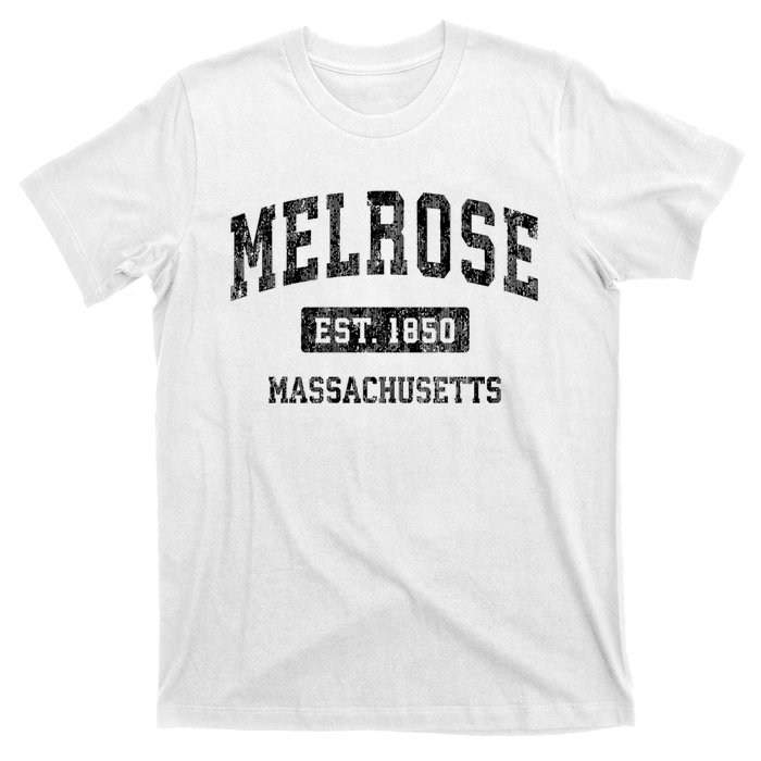 Melrose Massachusetts Ma Vintage Established Sports Design T-Shirt