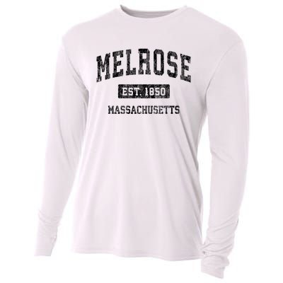 Melrose Massachusetts Ma Vintage Established Sports Design Cooling Performance Long Sleeve Crew