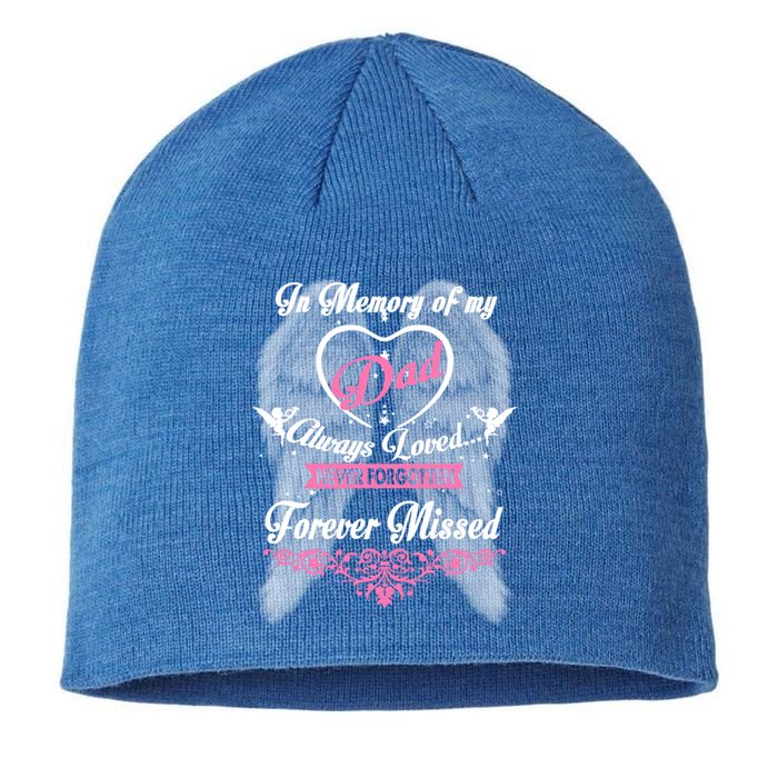 Memories Missing My Dad In Heaven Lost Father In Heaven Gift Sustainable Beanie