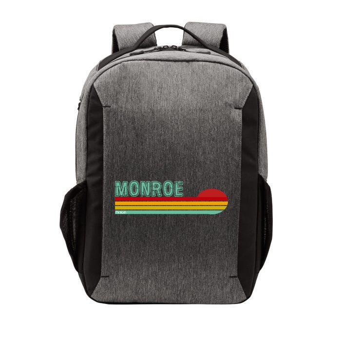 Monroe Michigan Vector Backpack