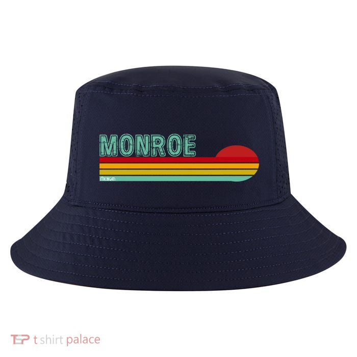Monroe Michigan Cool Comfort Performance Bucket Hat