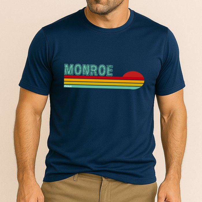 Monroe Michigan Cooling Performance Crew T-Shirt