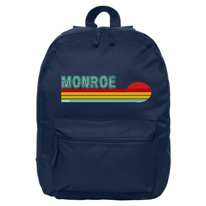 Monroe Michigan 16 in Basic Backpack
