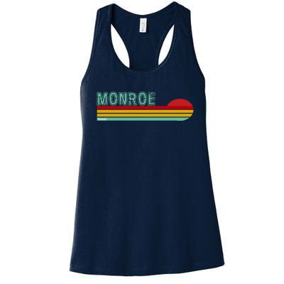 Monroe Michigan Women's Racerback Tank