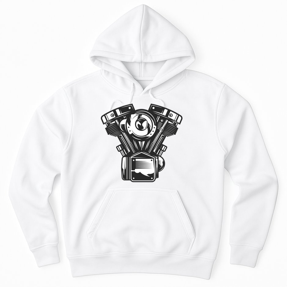 Motorcycle Motor Hoodie