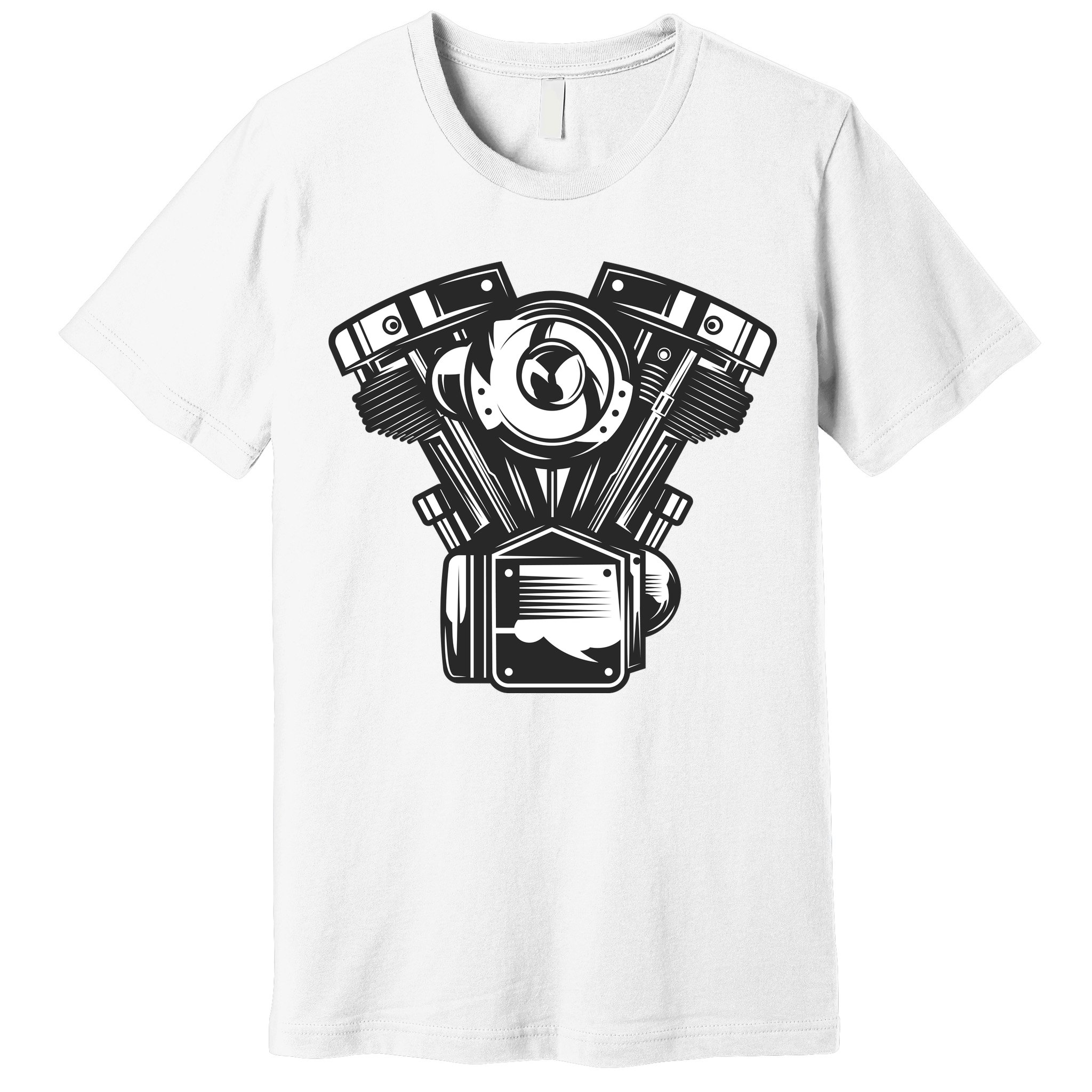 Motorcycle Motor Premium T-Shirt