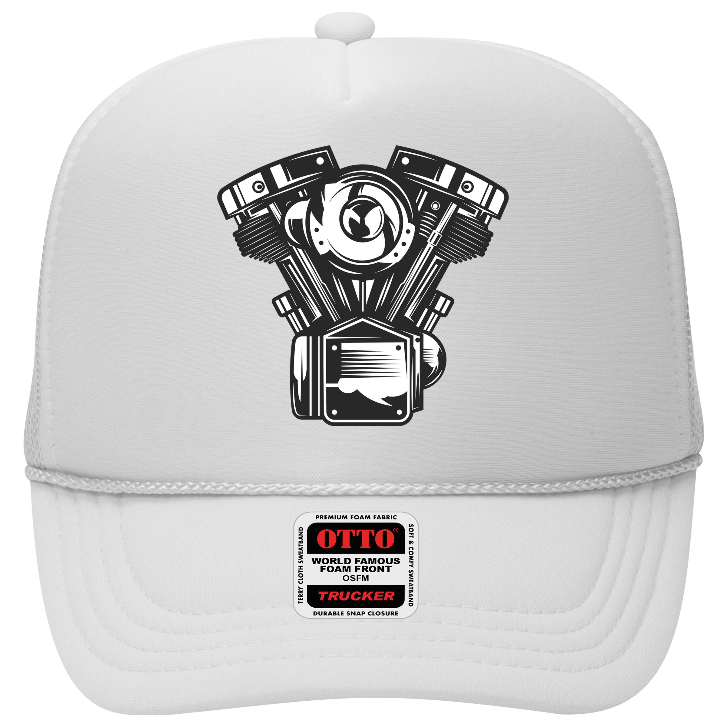 Motorcycle Motor Hat