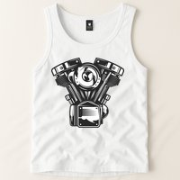 Motorcycle Motor Tank Top
