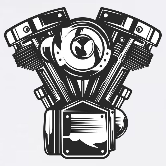 Motorcycle Motor Toddler T-Shirt