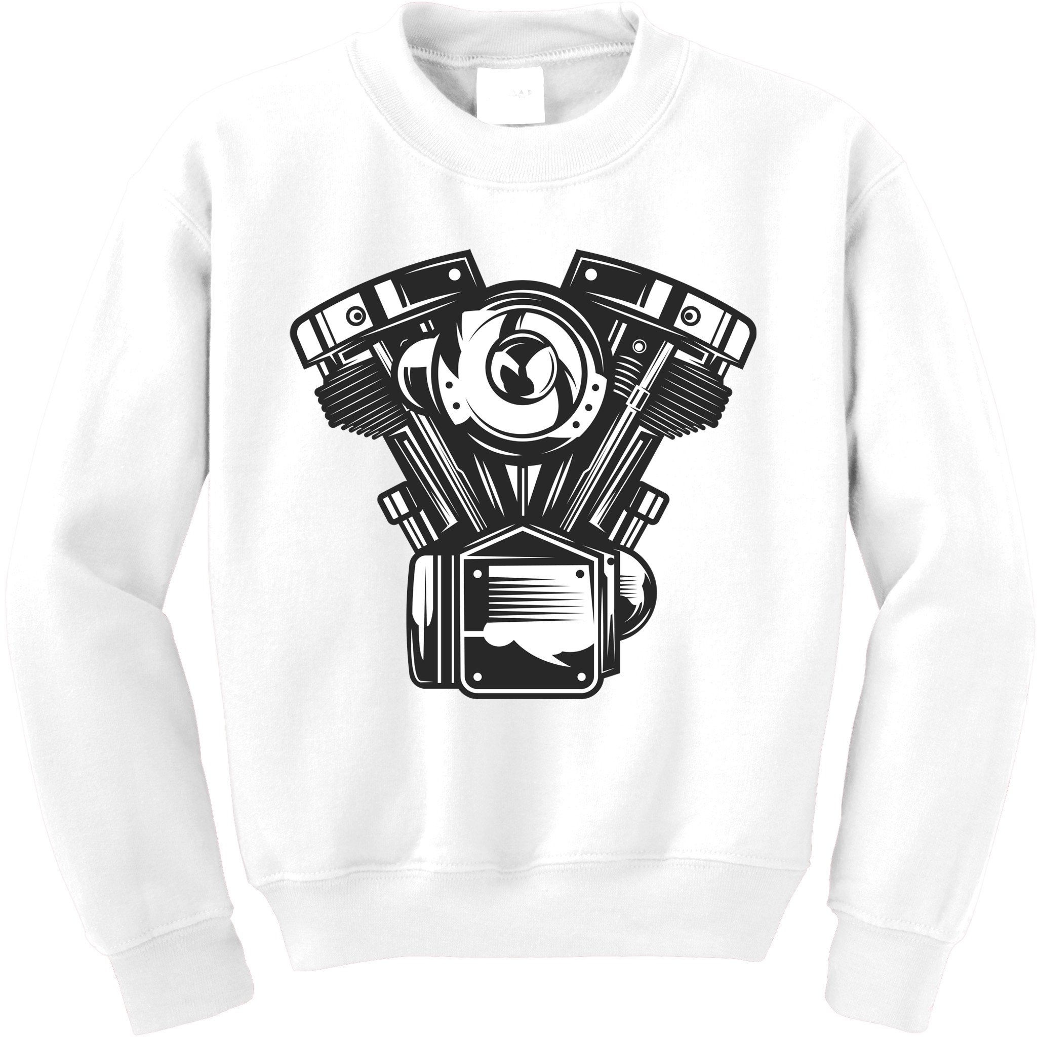 Motorcycle Motor Kids Sweatshirt