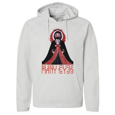 Manyeyesmusic Mystic Man Performance Fleece Hoodie