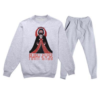 Manyeyesmusic Mystic Man Premium Crewneck Sweatsuit Set