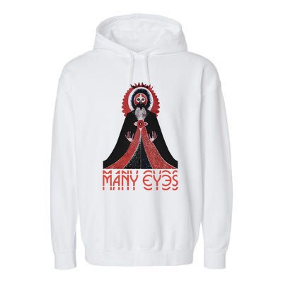 Manyeyesmusic Mystic Man Garment-Dyed Fleece Hoodie