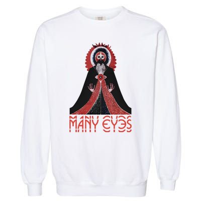 Manyeyesmusic Mystic Man Garment-Dyed Sweatshirt