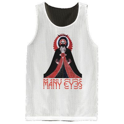 Manyeyesmusic Mystic Man Mesh Reversible Basketball Jersey Tank