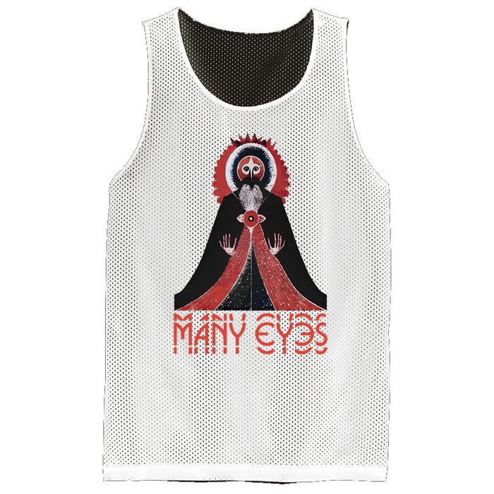 Manyeyesmusic Mystic Man Mesh Reversible Basketball Jersey Tank