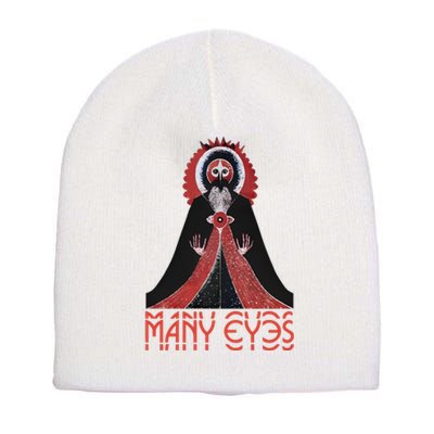 Manyeyesmusic Mystic Man Short Acrylic Beanie