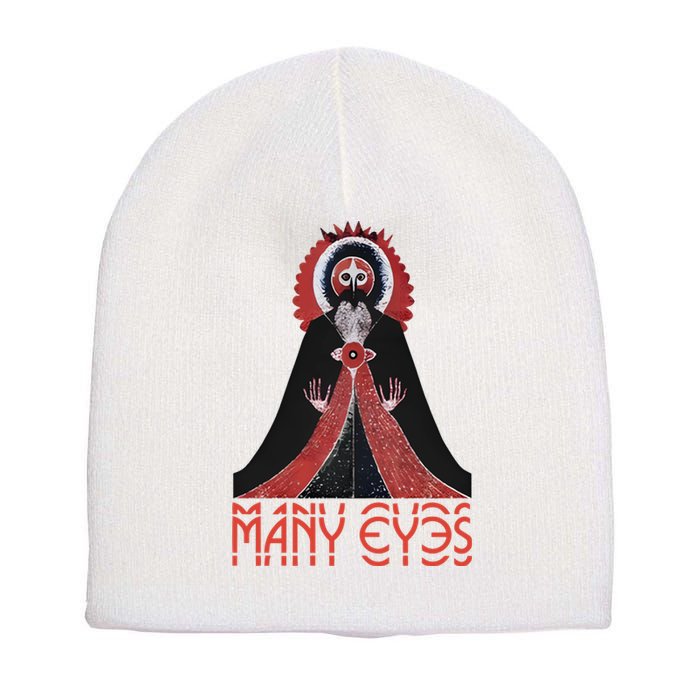 Manyeyesmusic Mystic Man Short Acrylic Beanie