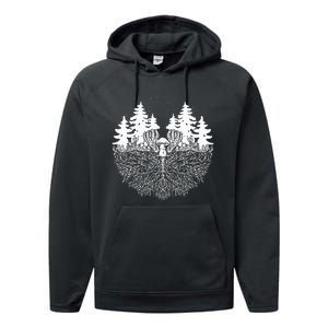 Mycelium Mushroom Performance Fleece Hoodie