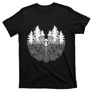 Mycelium Mushroom T-Shirt