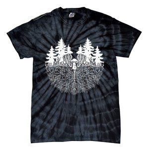 Mycelium Mushroom Tie-Dye T-Shirt