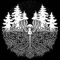 Mycelium Mushroom Cropped Pullover Crew