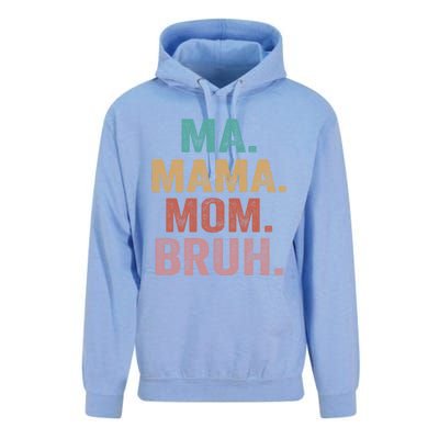 Ma Mama Mom Bruh Vintage Retro Unisex Surf Hoodie