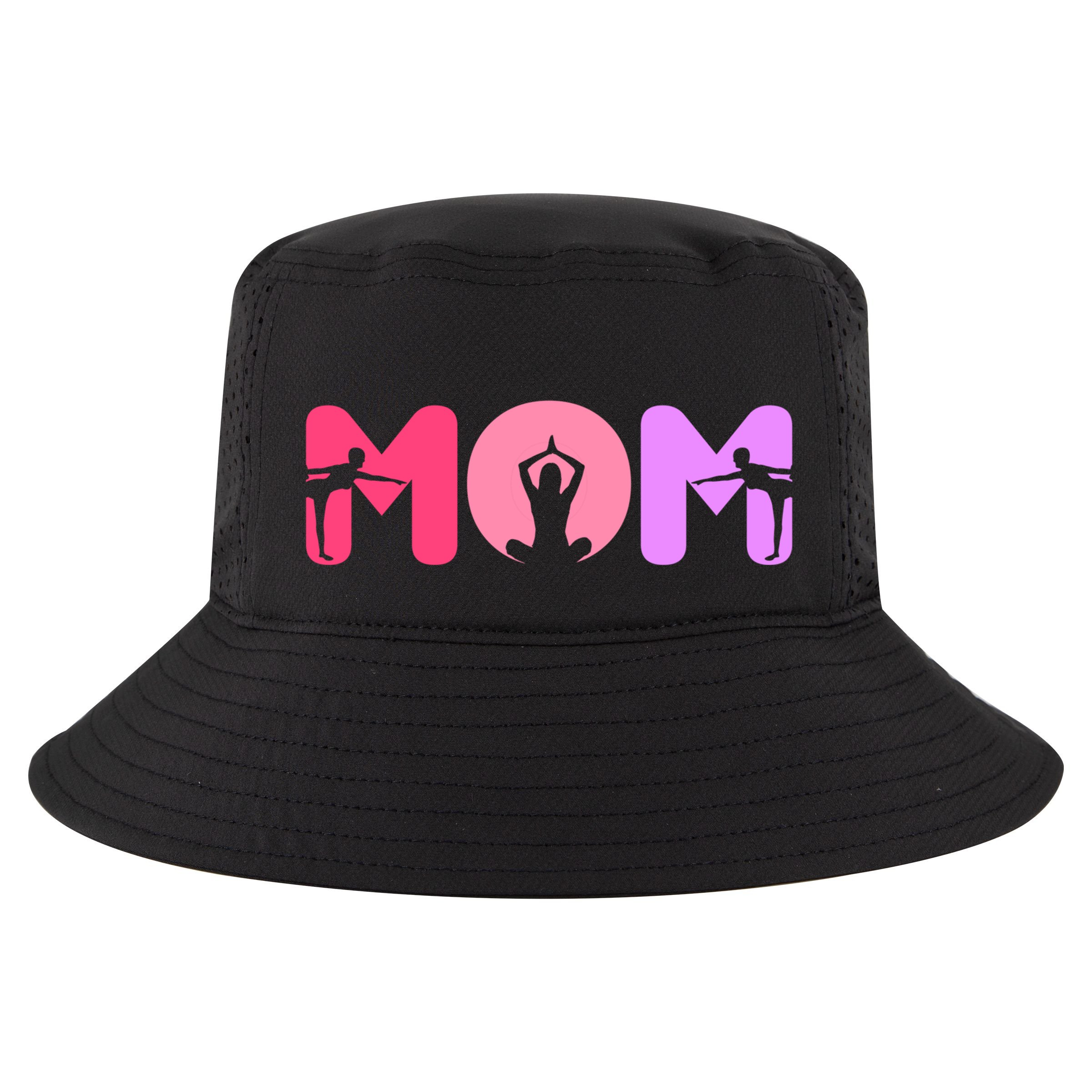 Mom Mother Meditation Wellness Yoga Gift Cool Comfort Performance Bucket Hat