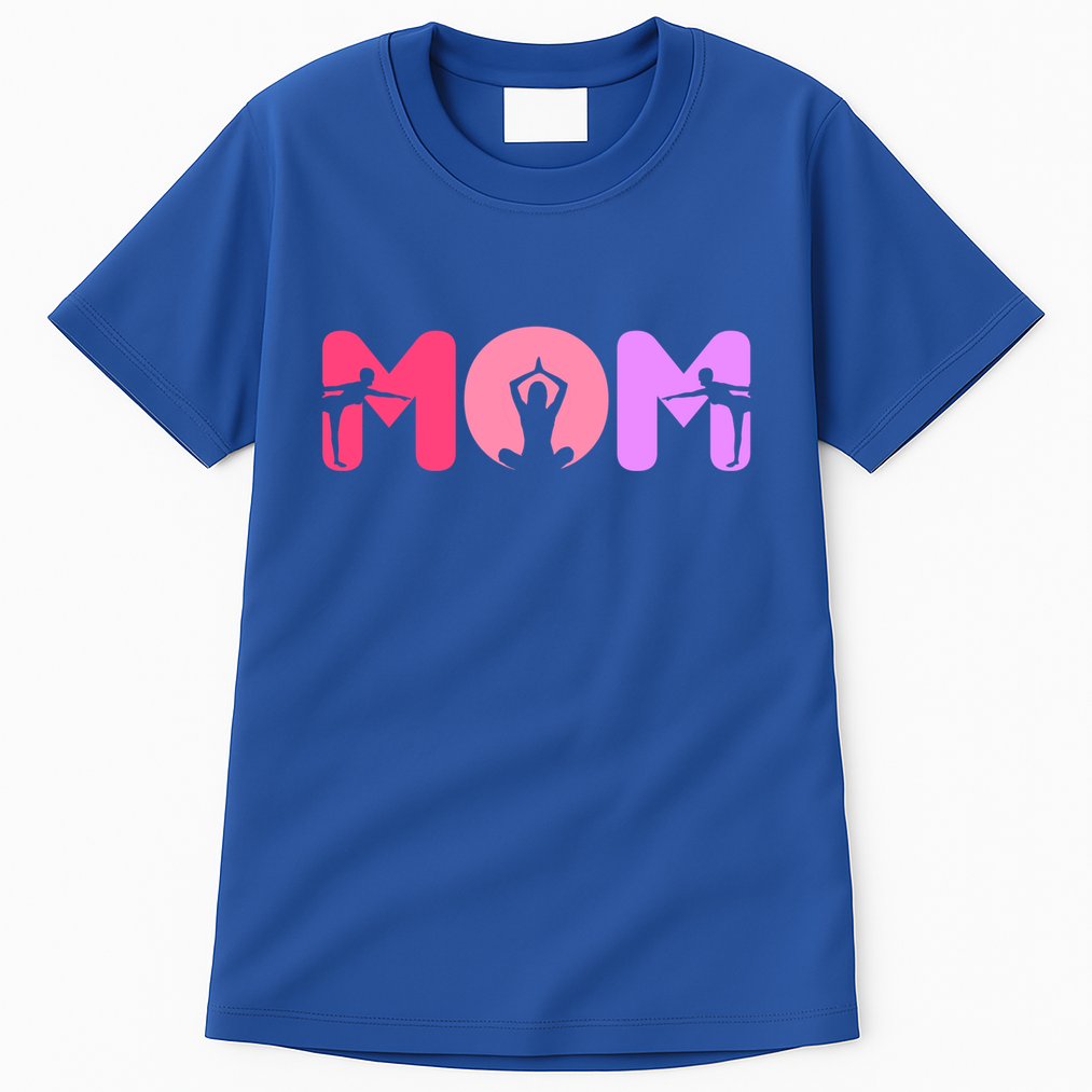 Mom Mother Meditation Wellness Yoga Gift Tall T-Shirt