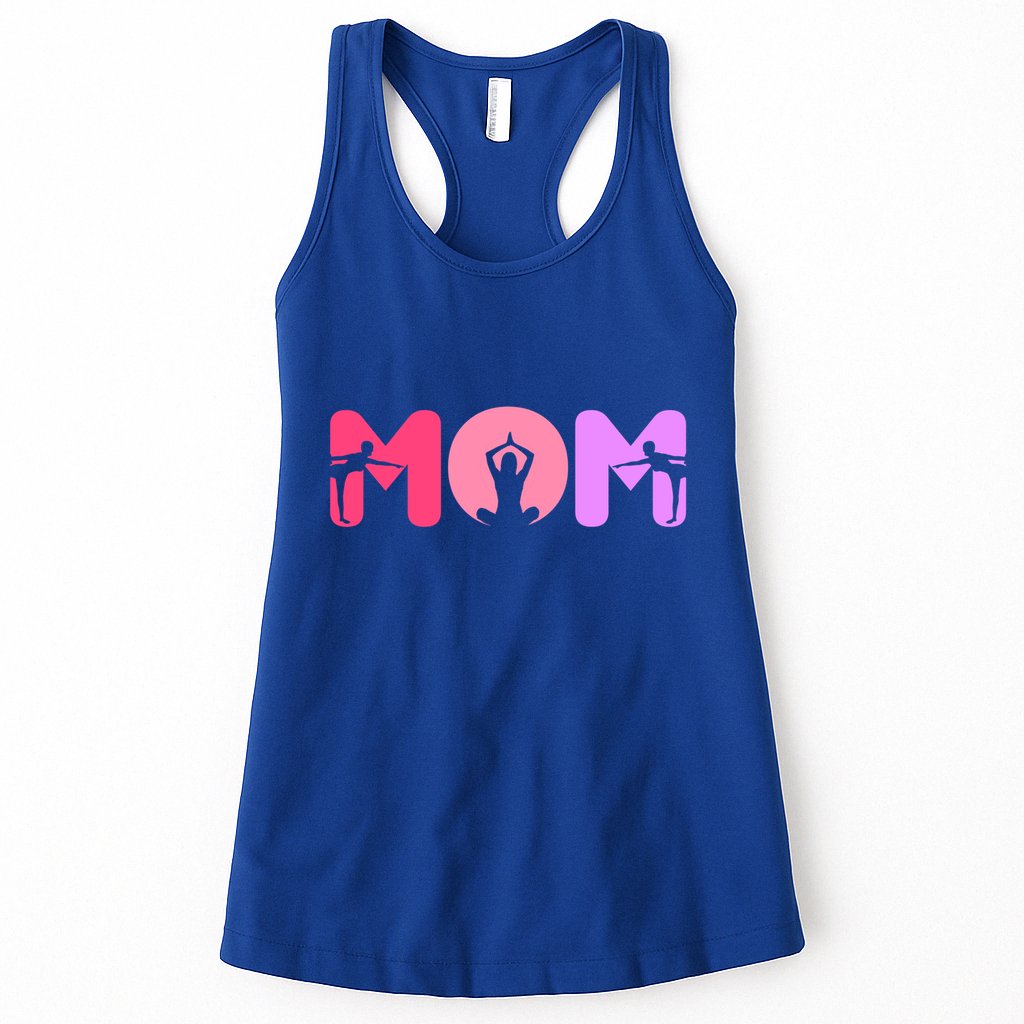 Mom Mother Meditation Wellness Yoga Gift Womens Tank Top