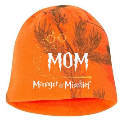 Magical Mom Manager Of Mischief Mother's Day Kati - Camo Knit Beanie