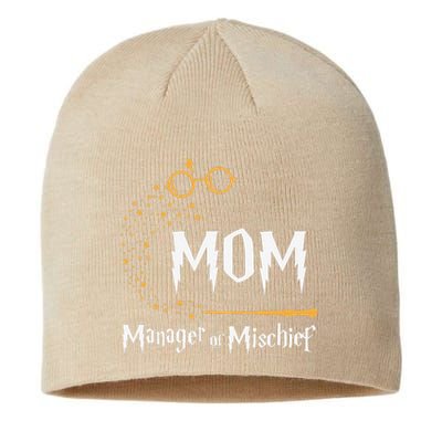 Magical Mom Manager Of Mischief Mother's Day Sustainable Beanie