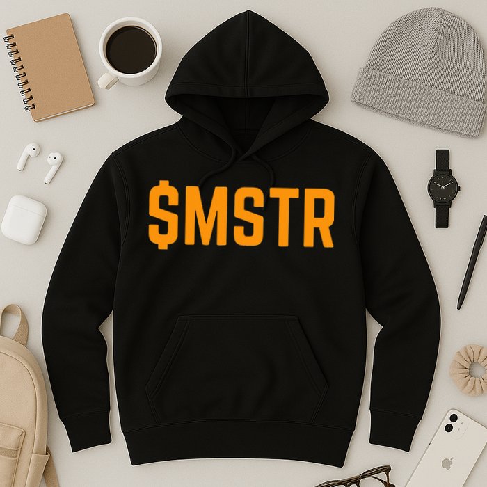 Microstrategy $Mstr Michael Saylor Bitcoin Hoodie