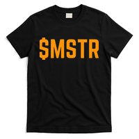 Microstrategy $Mstr Michael Saylor Bitcoin T-Shirt