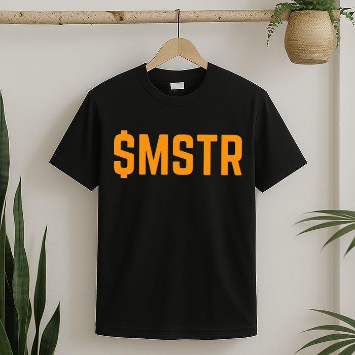 Microstrategy $Mstr Michael Saylor Bitcoin T-Shirt