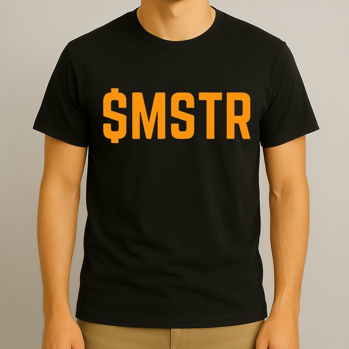 Microstrategy $Mstr Michael Saylor Bitcoin T-Shirt