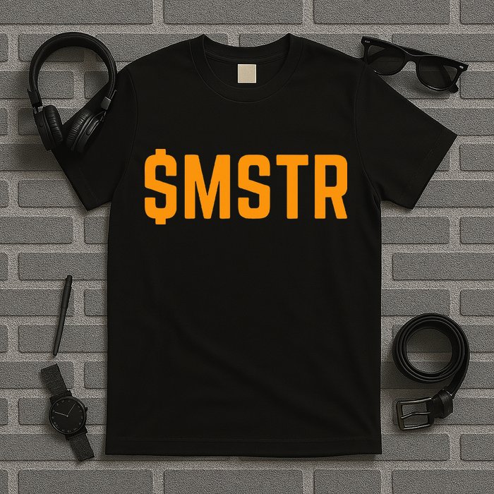 Microstrategy $Mstr Michael Saylor Bitcoin T-Shirt