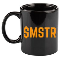 Microstrategy $Mstr Michael Saylor Bitcoin 11oz C Handle Ceramic Mug