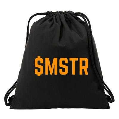 Microstrategy $Mstr Michael Saylor Bitcoin Drawstring Bag