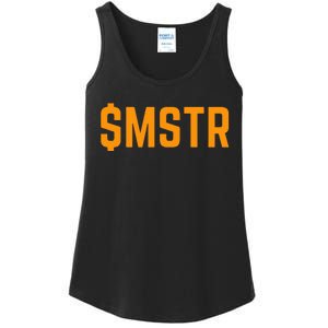 Microstrategy $Mstr Michael Saylor Bitcoin Ladies Essential Tank