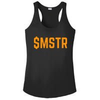 Microstrategy $Mstr Michael Saylor Bitcoin Ladies PosiCharge Competitor Racerback Tank