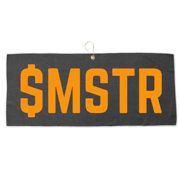 Microstrategy $Mstr Michael Saylor Bitcoin Large Microfiber Waffle Golf Towel