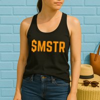 Microstrategy $Mstr Michael Saylor Bitcoin Womens Tank Top