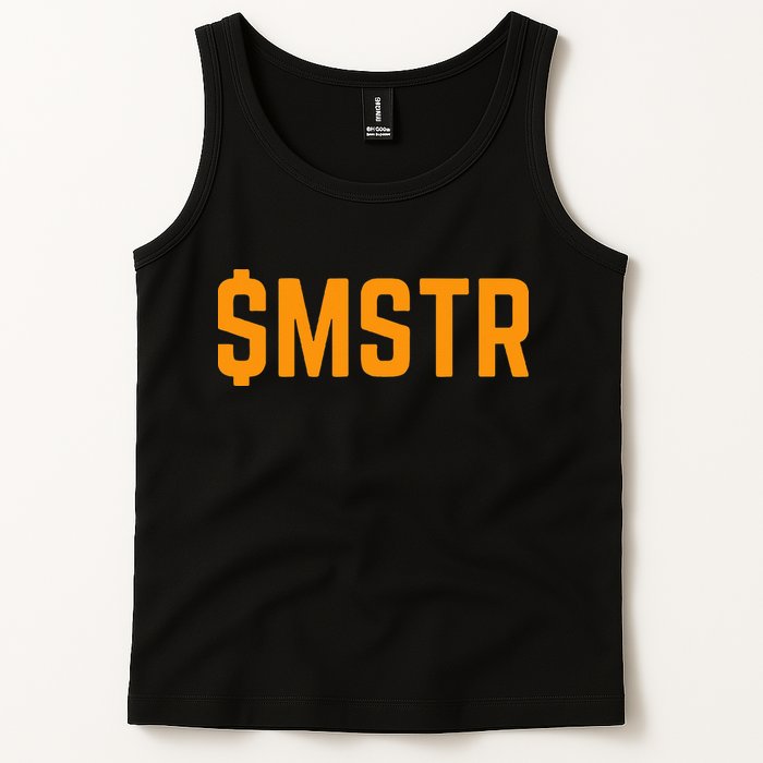 Microstrategy $Mstr Michael Saylor Bitcoin Tank Top