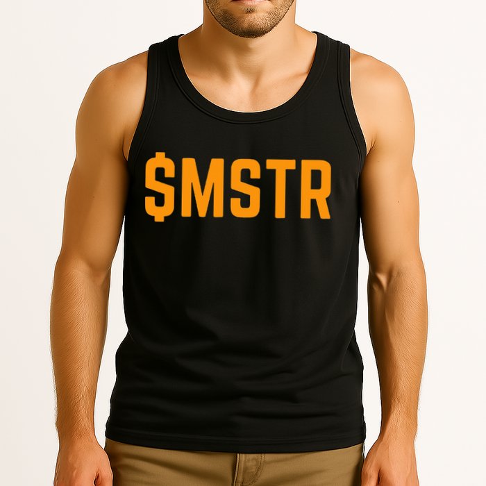 Microstrategy $Mstr Michael Saylor Bitcoin Tank Top