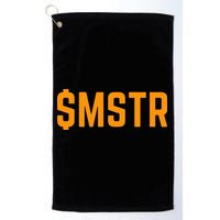 Microstrategy $Mstr Michael Saylor Bitcoin Golf Towel
